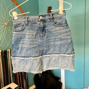 Super cute denim skirt